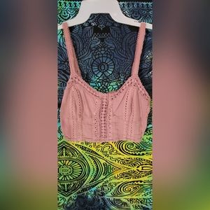 Hippie boho crop top